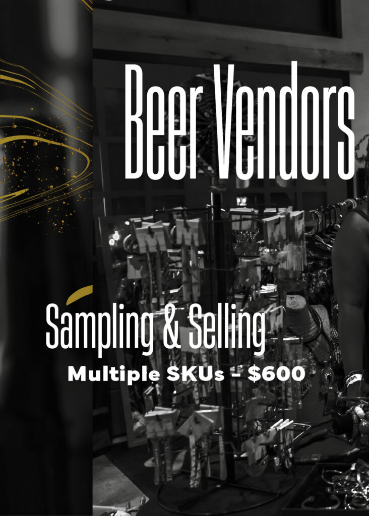 Beer Vendor pricing information
